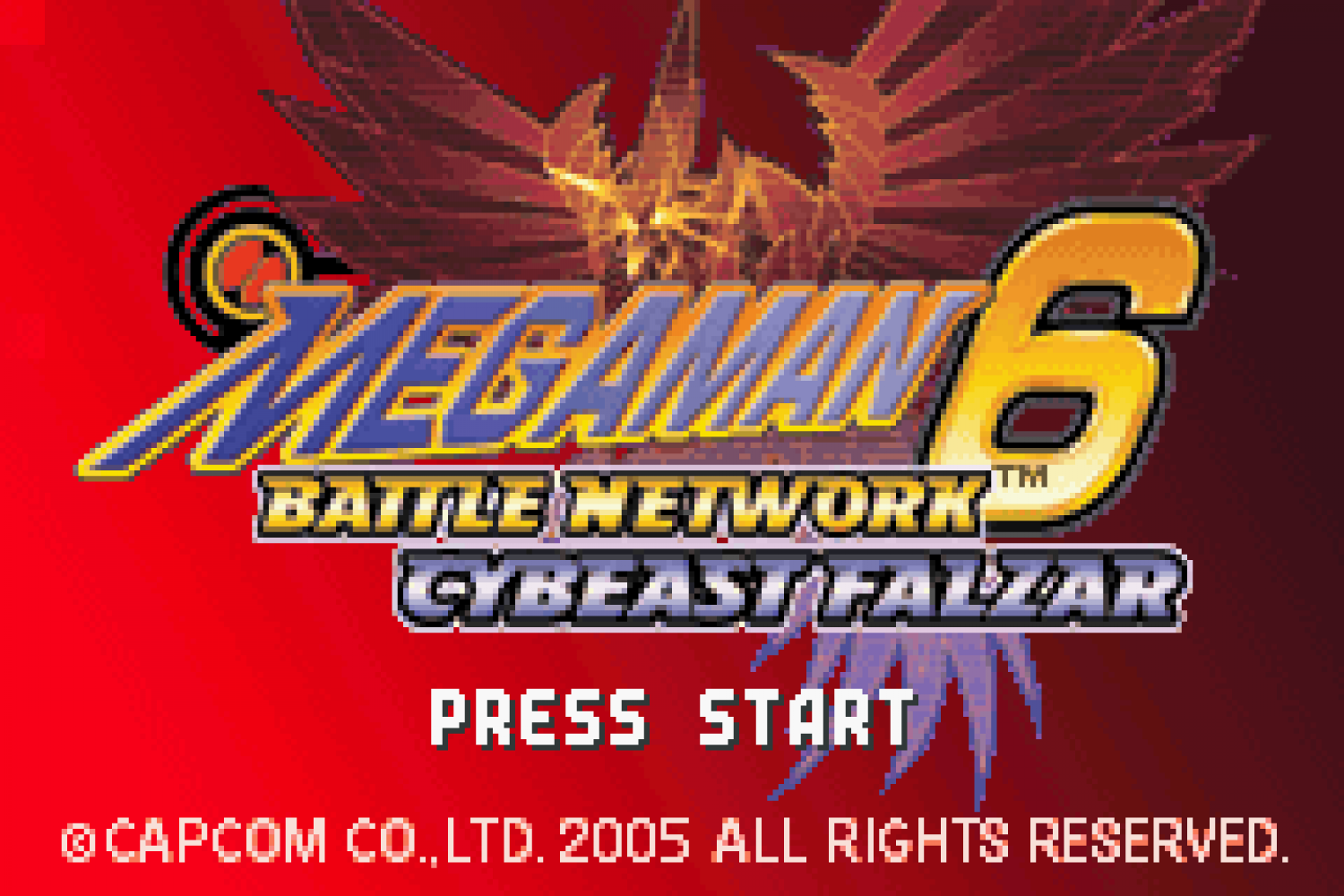 Mega Man Battle Network 6 - Cybeast Falzar